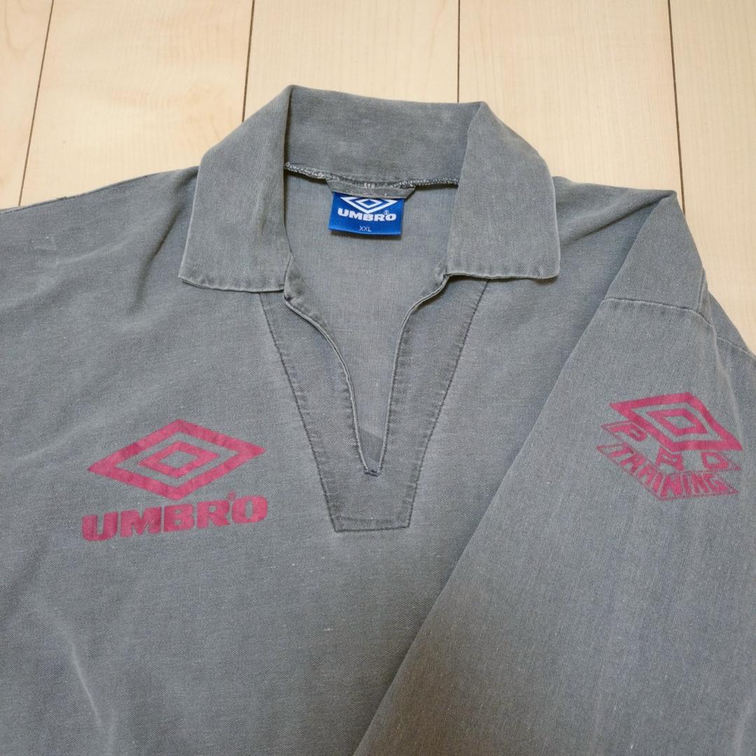 希少カラー 90s Umbro drill top 青タグ アンブロ oasis