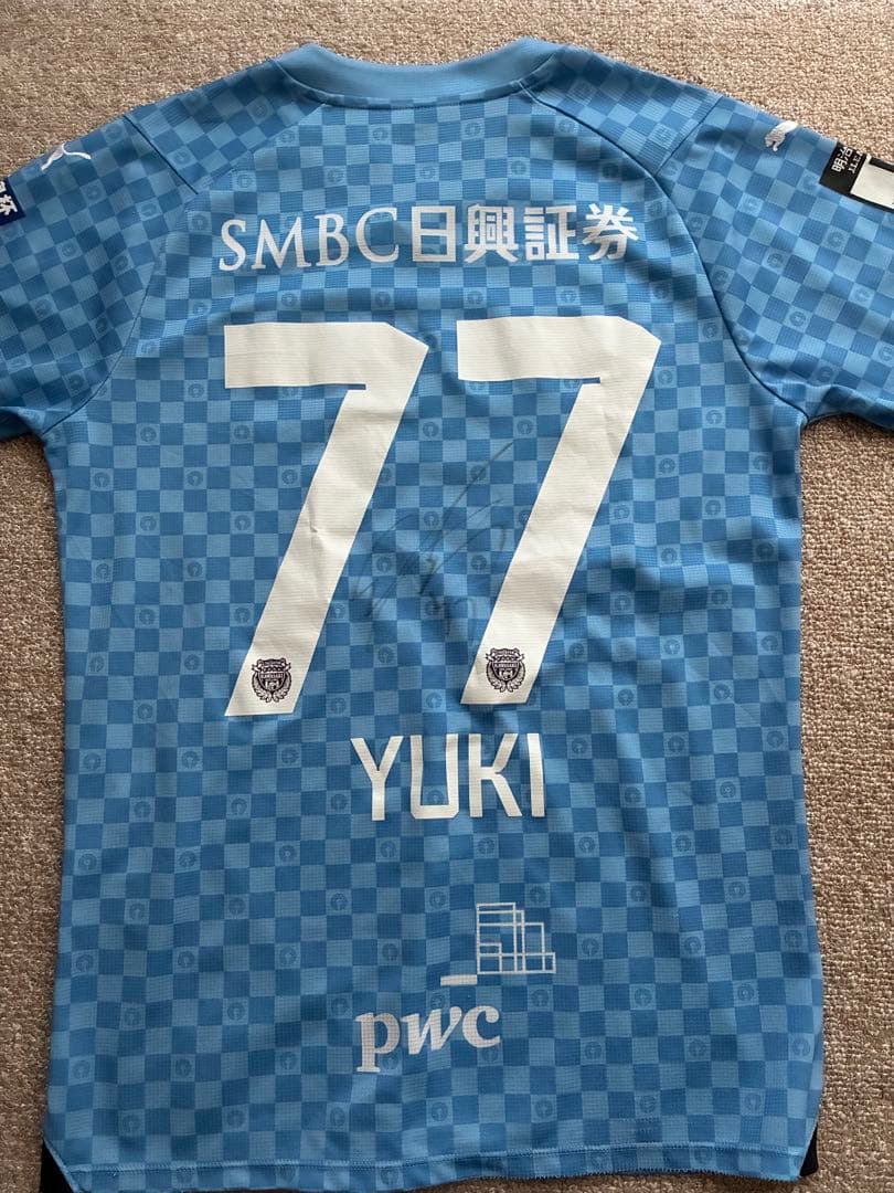 川崎フロンターレ 山本悠樹　ユニフォーム