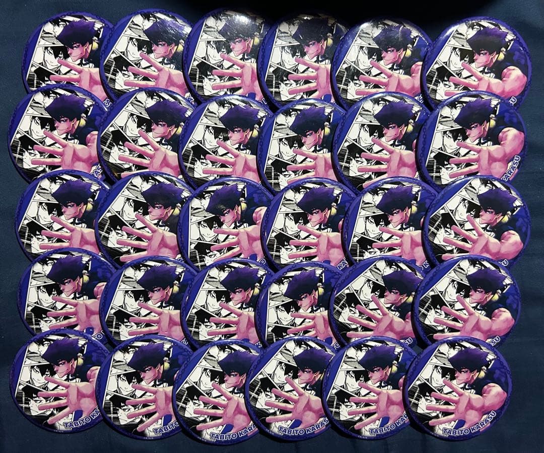 烏旅人 プリンセスカフェ缶バッジ