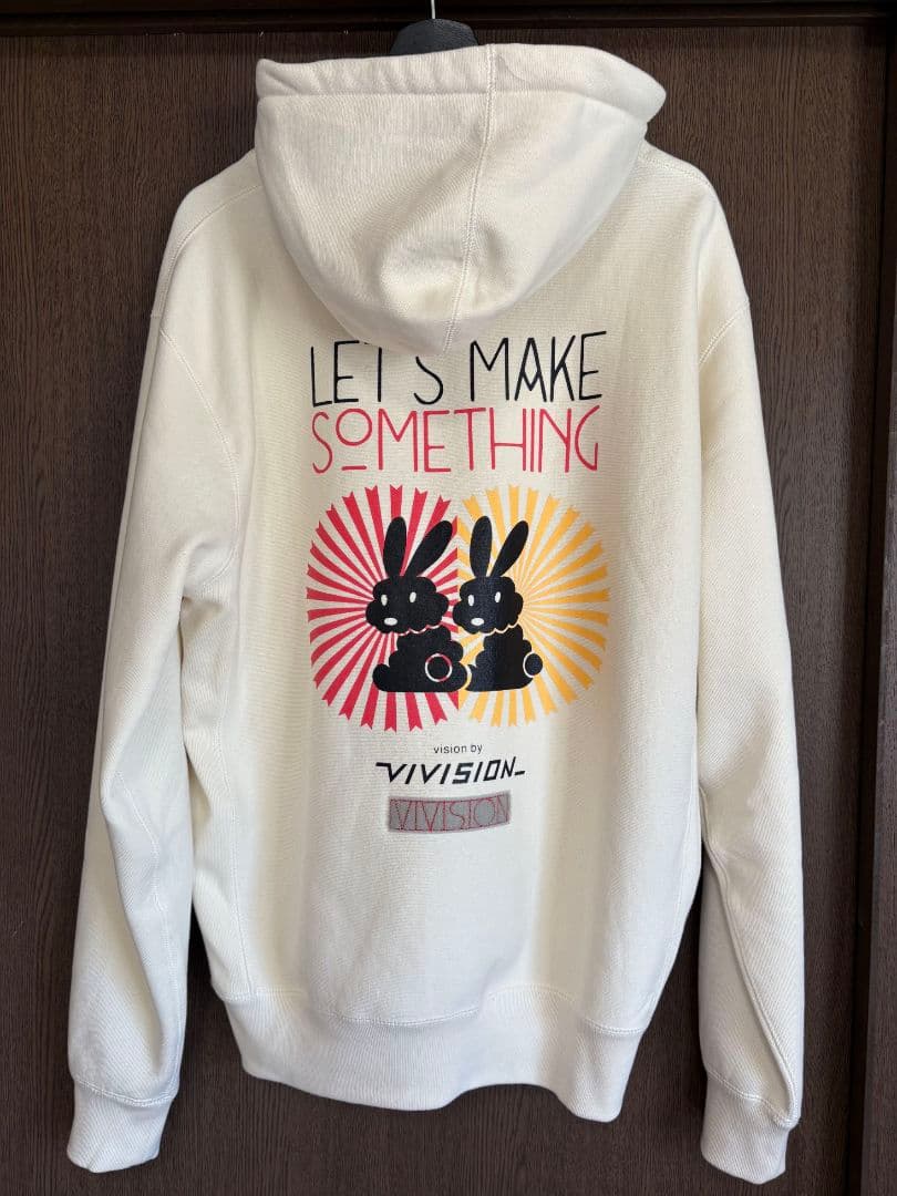 【ほぼ新品】vivision パーカー Mサイズ 試着のみ ヴィヴィジョン