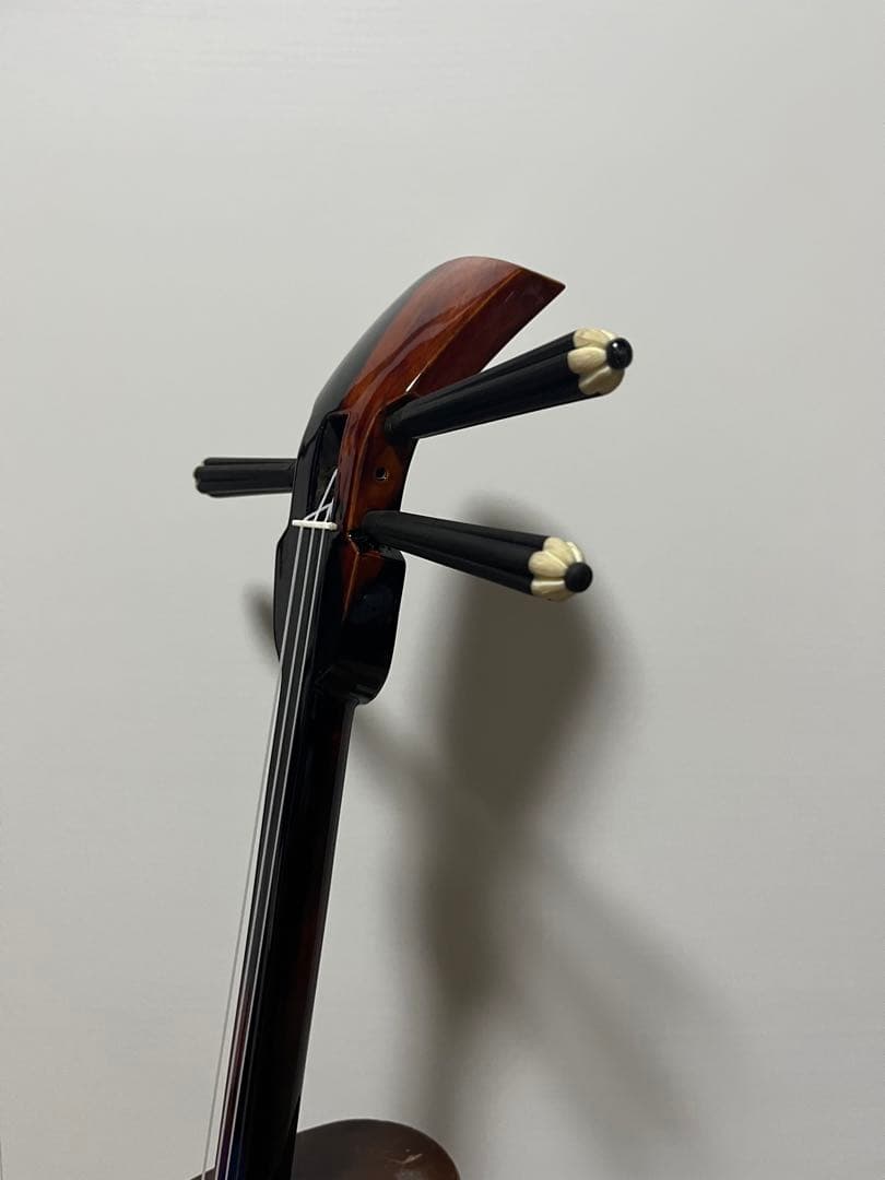 沖縄三線　本島黒木　拝領南風原型　みーむん