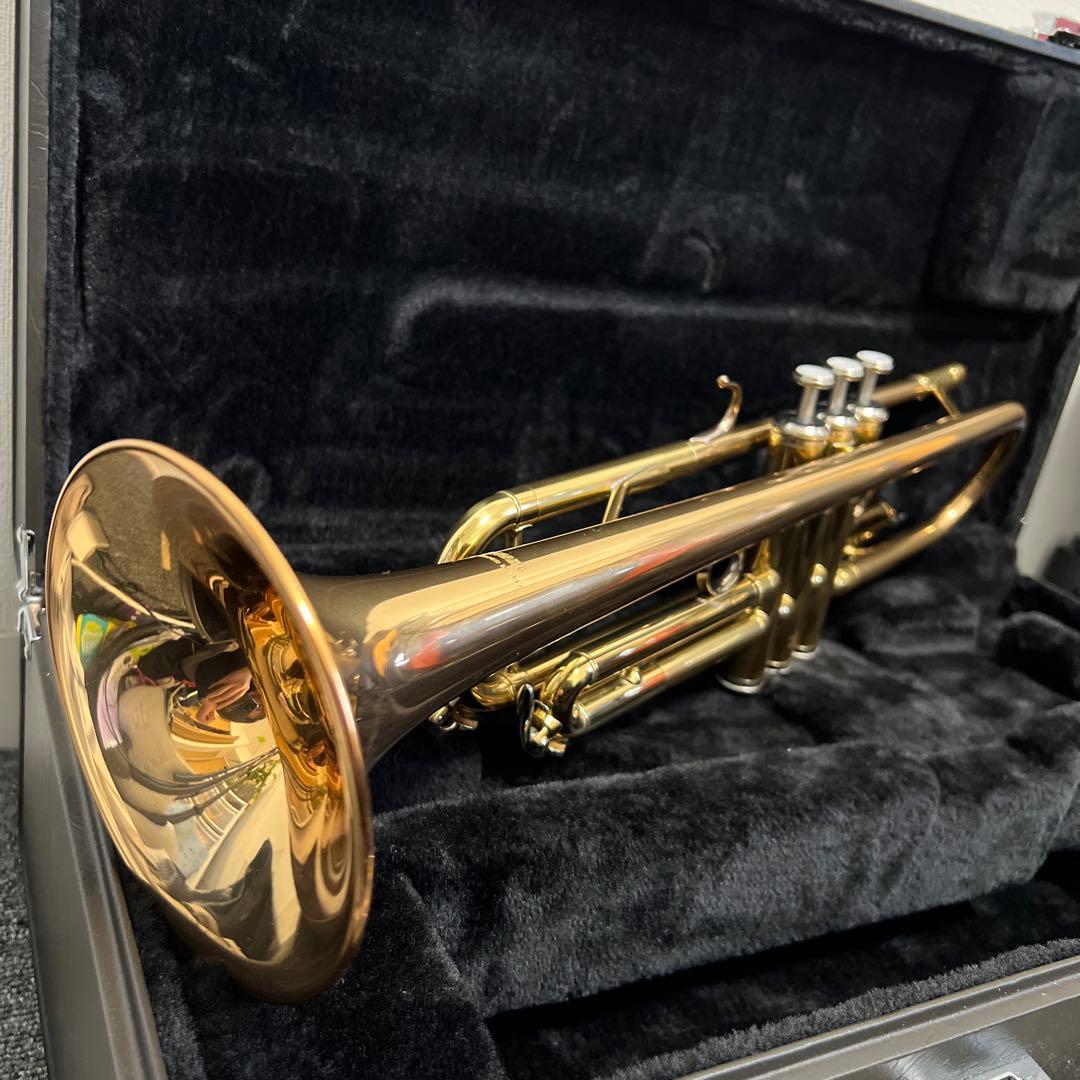 <値段下げ>美品[YAMAHA] YTR-4335G ハードケース付き