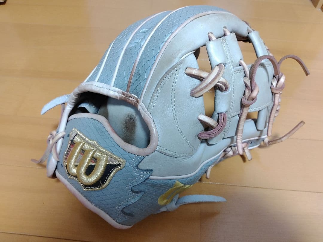 Wilson オーダー軟式グローブ グレー 1723