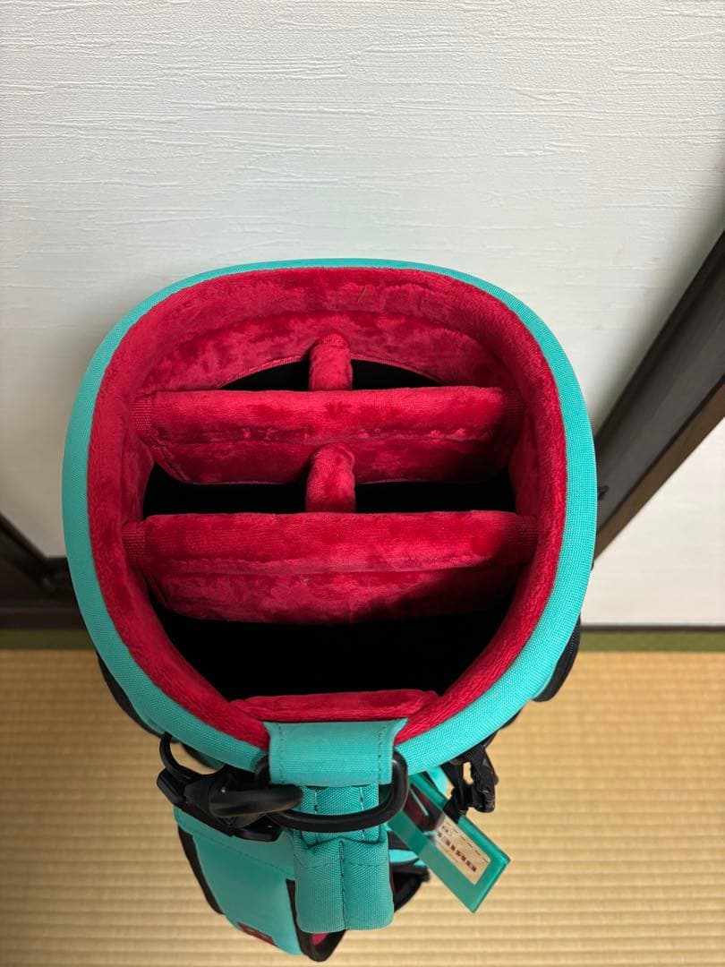 限定　新品　ブリーフィング　キャディバッグ CR-06 ミントブルー