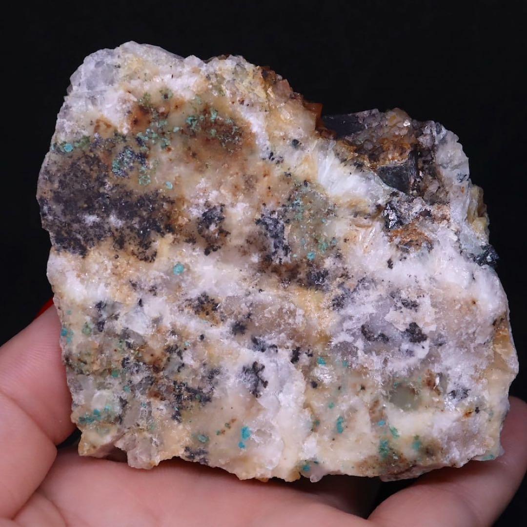 クォーツ水晶 ガレナ ブロシャン銅鉱 方鉛鉱 439.2g QZ293原石天然石