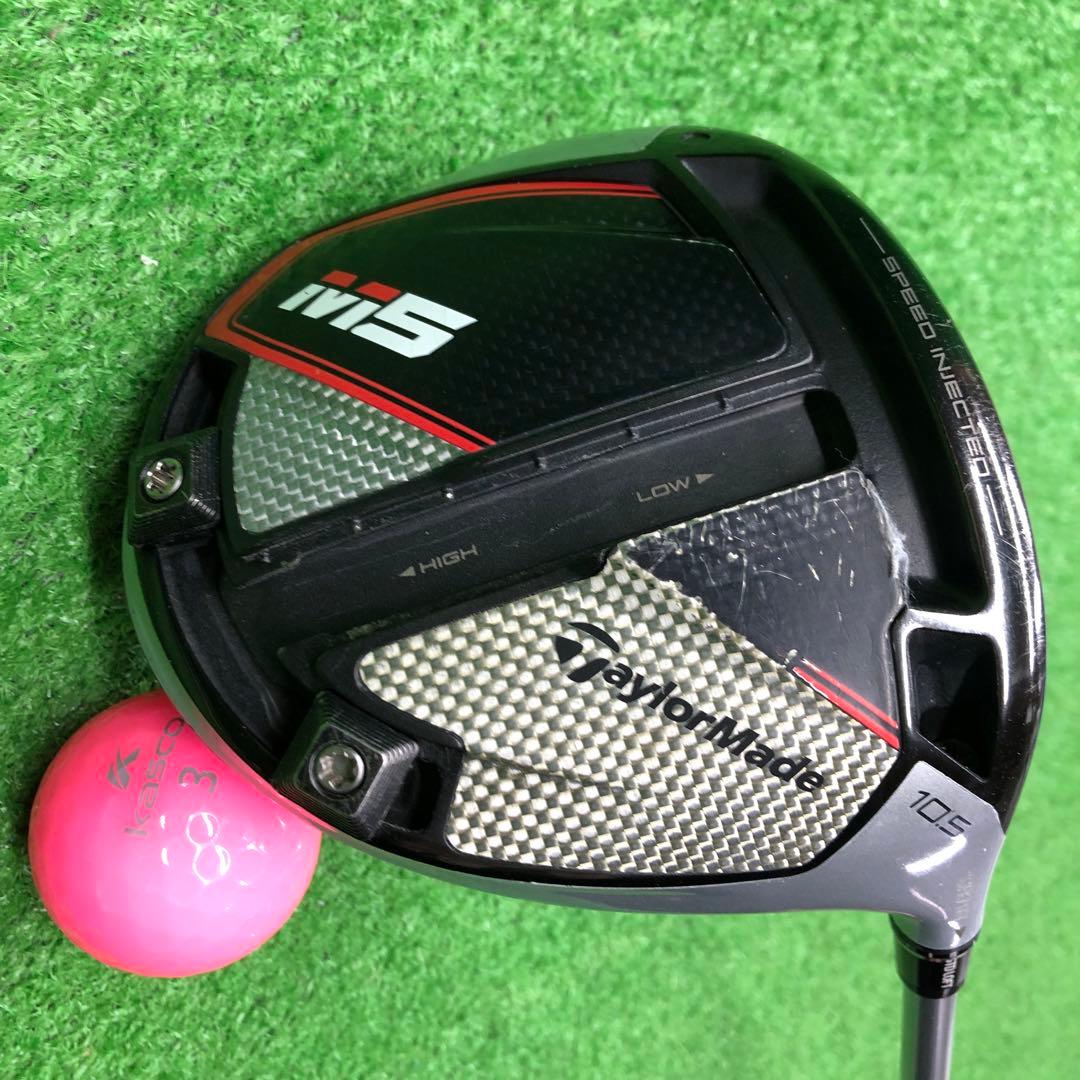 DDD-1898 テーラーメイド ドライバー M5 flexS やや難あり