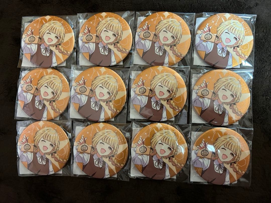 学園アイドルマスター　学マス　アイマス検定　缶バッジ　藤田ことね