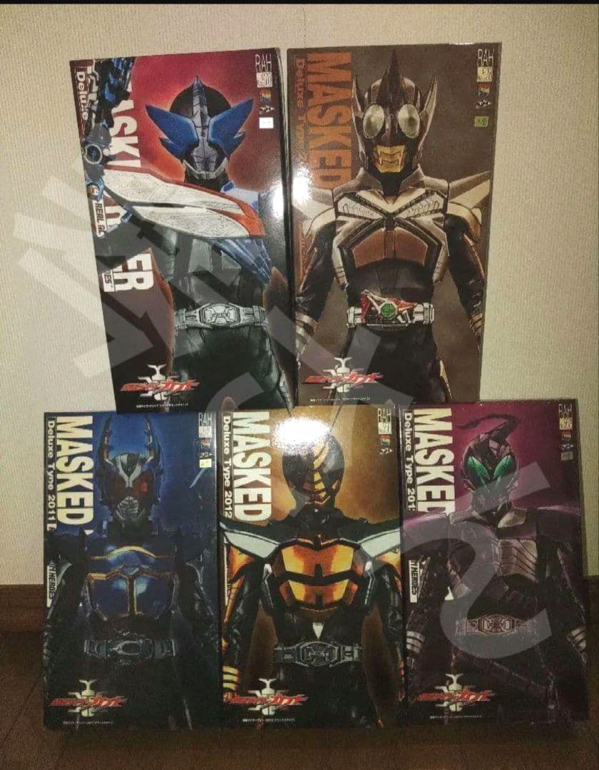 RAH 仮面ライダーカブト 6体セット　国内正規品