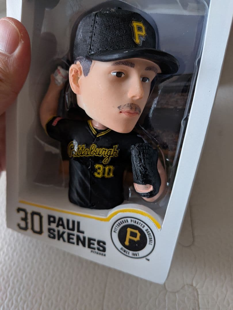 ポールスキーンズ　ボブルヘッド　PAUL SKENES 球場配布