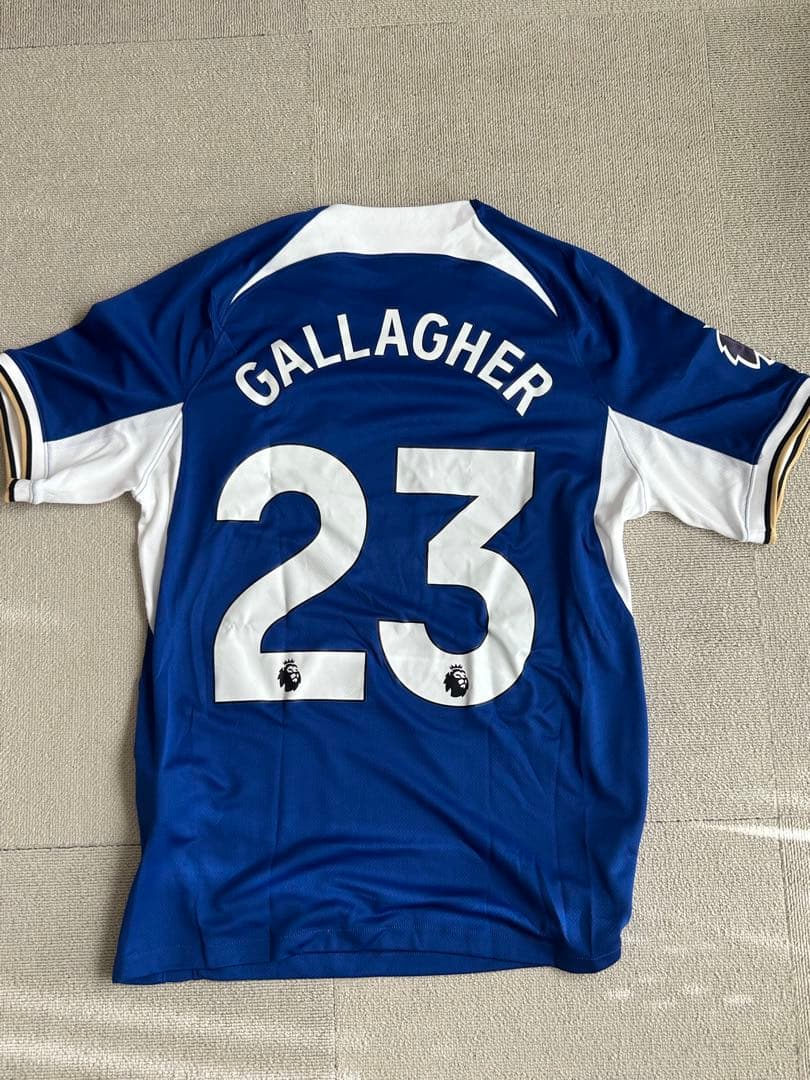 Chelsea FC 23-24ユニフォーム 23 ギャラガー　Mサイズ