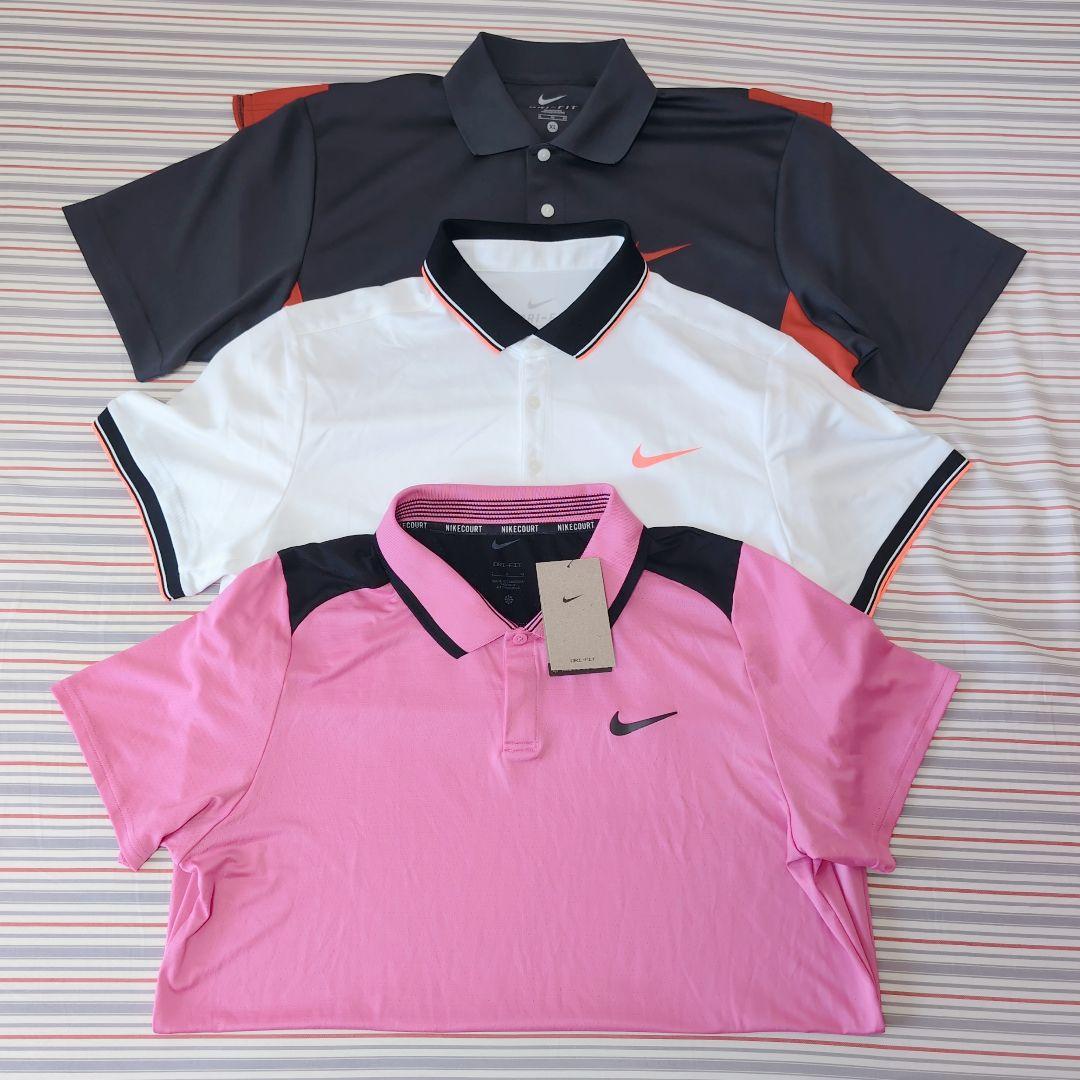 NIKE テニス ゲームポロ XLサイズ 3枚セット