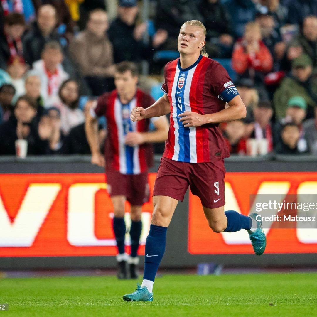 ナイキ ノルウェー代表 24-25 ユニフォーム ホーム ハーランド 正規品 L