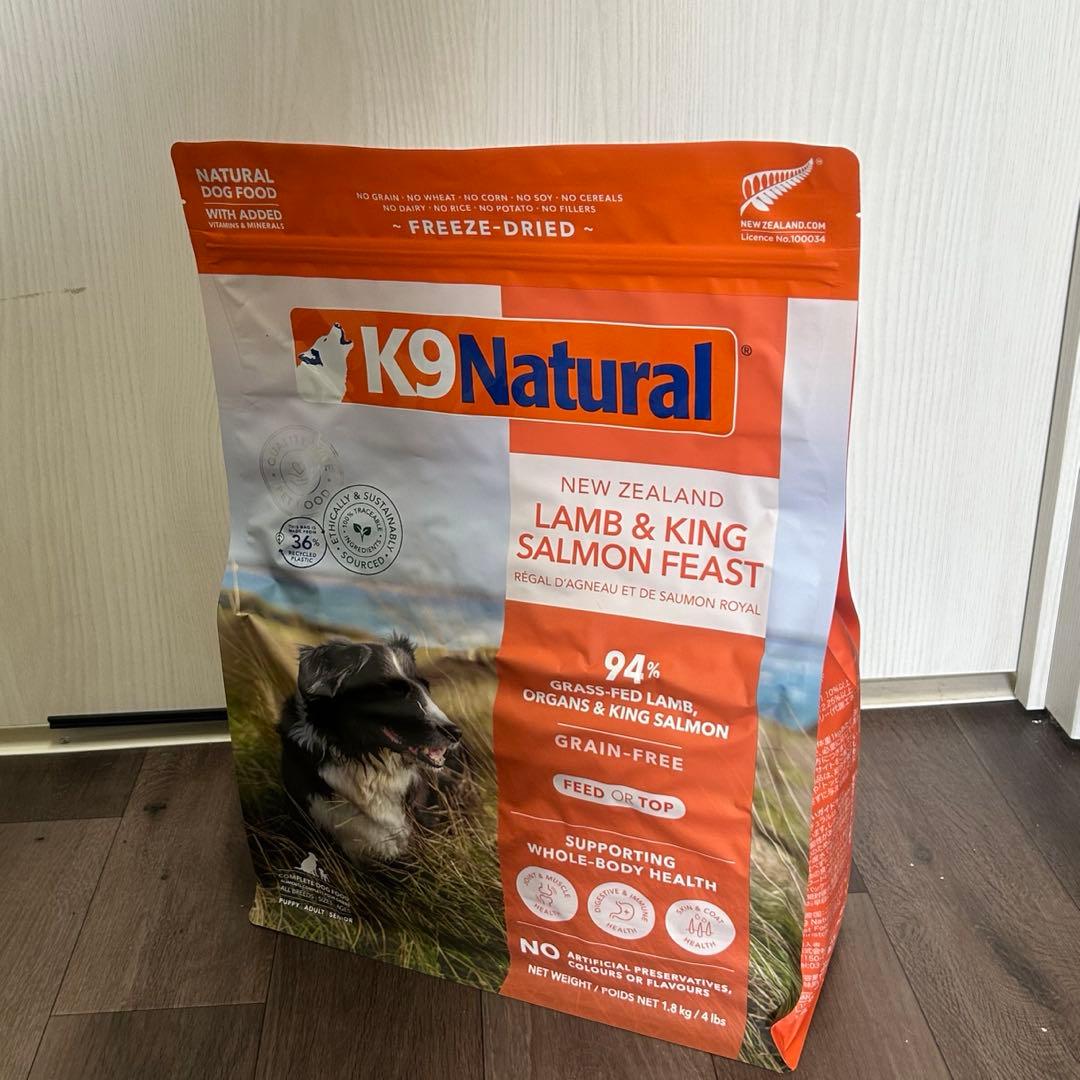 K9 Natural ラム＆キングサーモン １、8Kg