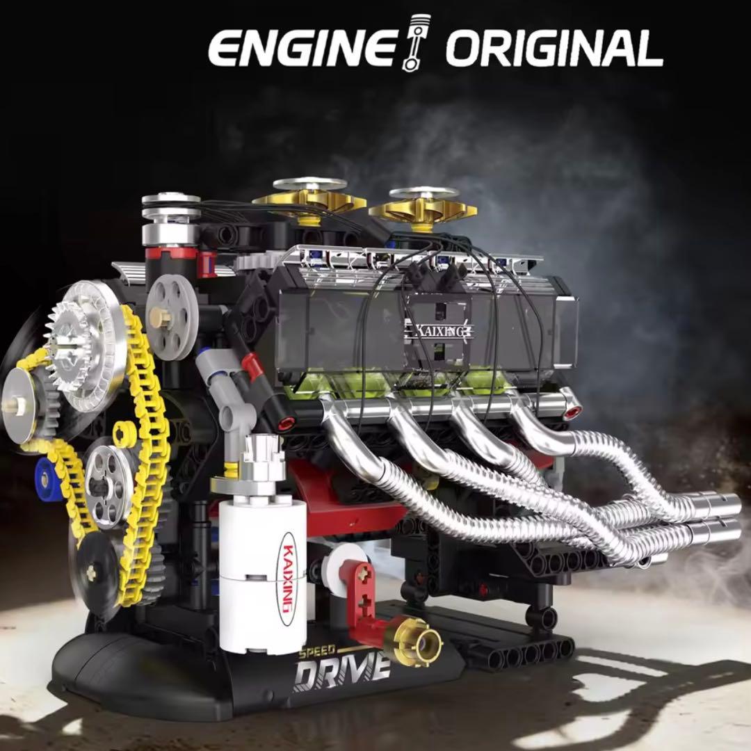 4エンジン 卓上模型 スターリングエンジン 原動機模型 4mini プラモデル