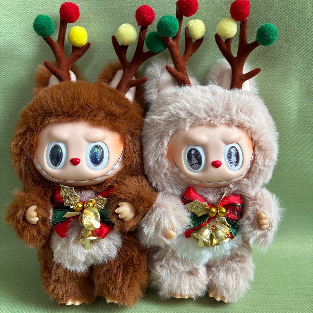 ⭐︎クリスマス⭐︎トナカイ⭐︎ ラブブ　ジモモ2個セット