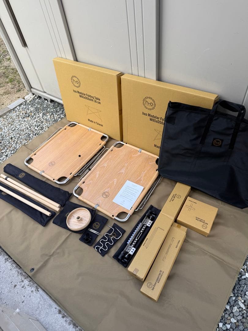 hxo design モジュラーテーブル ホワイト