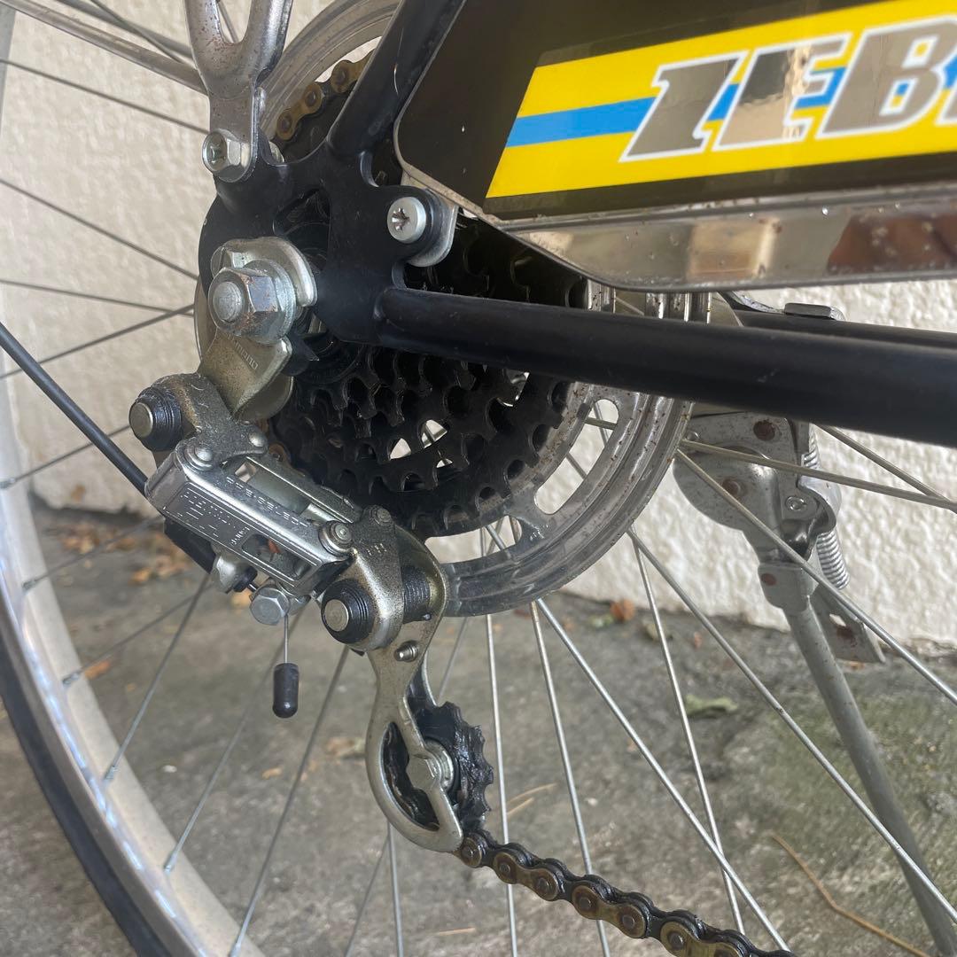 【週末値下げ】ヴィンテージ　昭和　ゼブラ　スーパーカー自転車　レトロ　26インチ