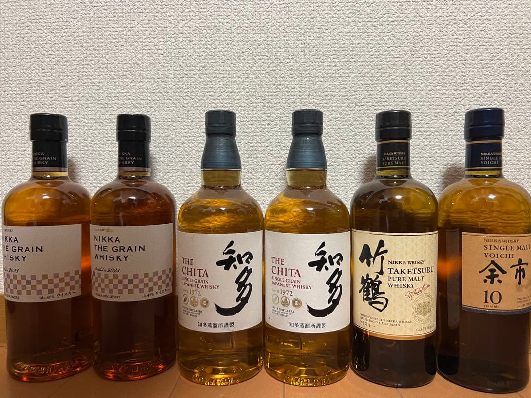 ジャパニーズウィスキー　6本セット