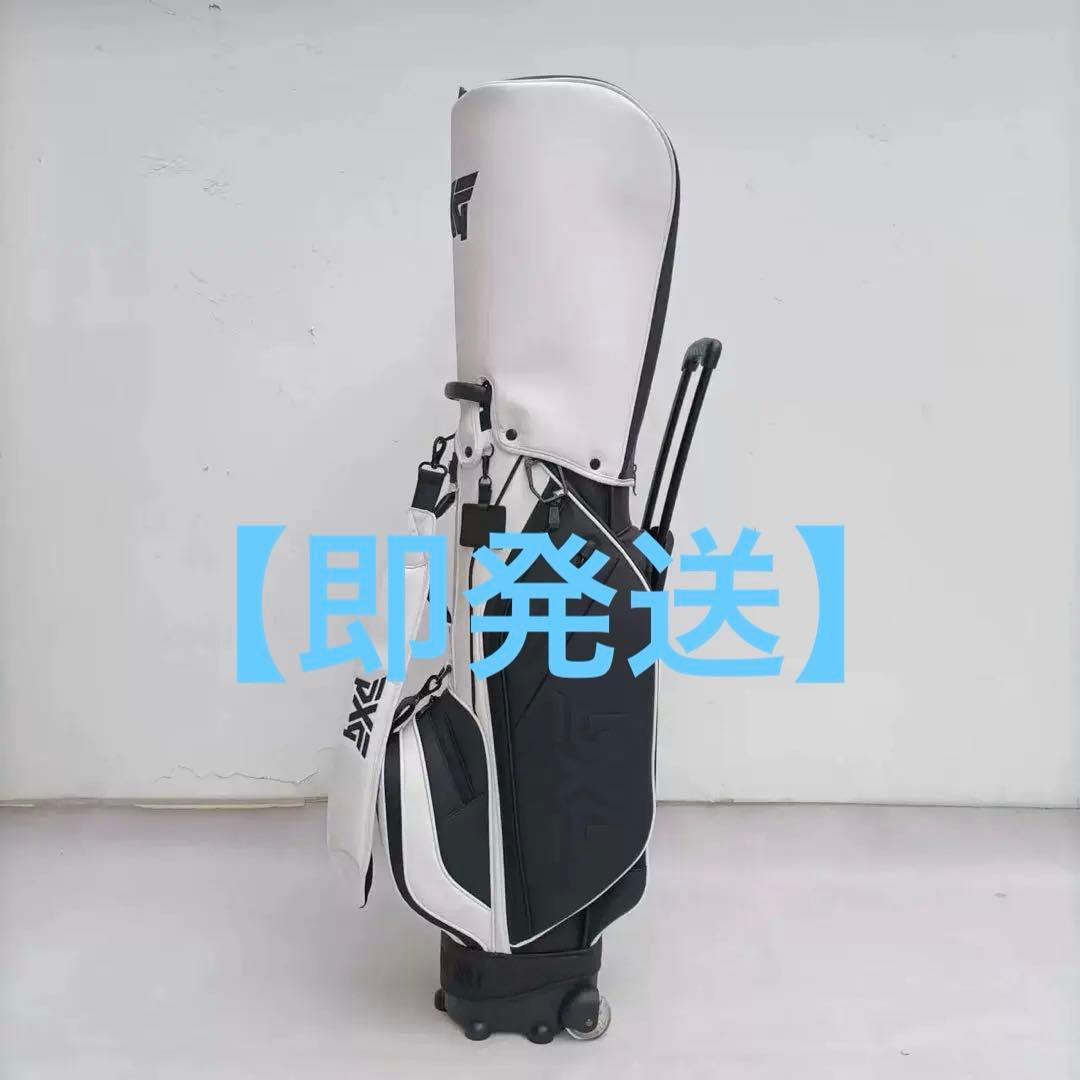 PXG キャディバッグ ゴルフバッグ クラブケース キャスター型 男女兼用
