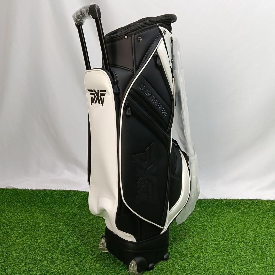 PXG キャディバッグ ゴルフバッグ クラブケース キャスター型 男女兼用