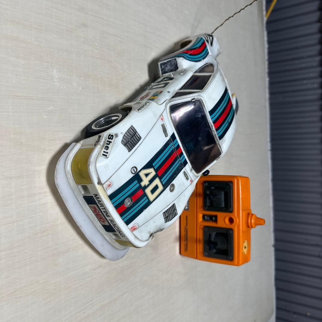 昭和レトロ　サンワ チャンピオンシリーズ　ラジコンカー ポルシェ 935ターボ