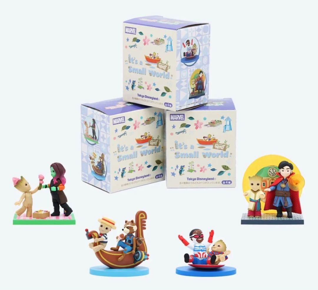 ディズニー　フィギュア イッツ・ア・スモールワールド with グルート