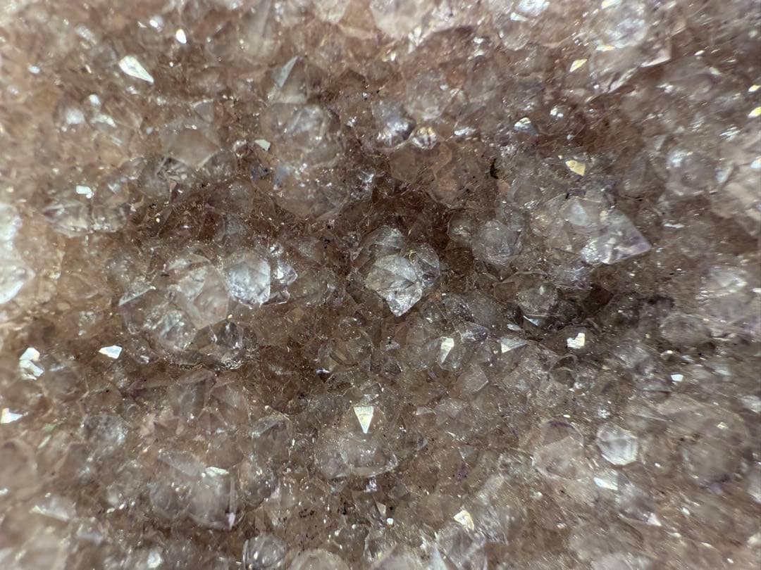 ピンクアメジストドーム　横ジオード Select by Amulet〜天然石〜