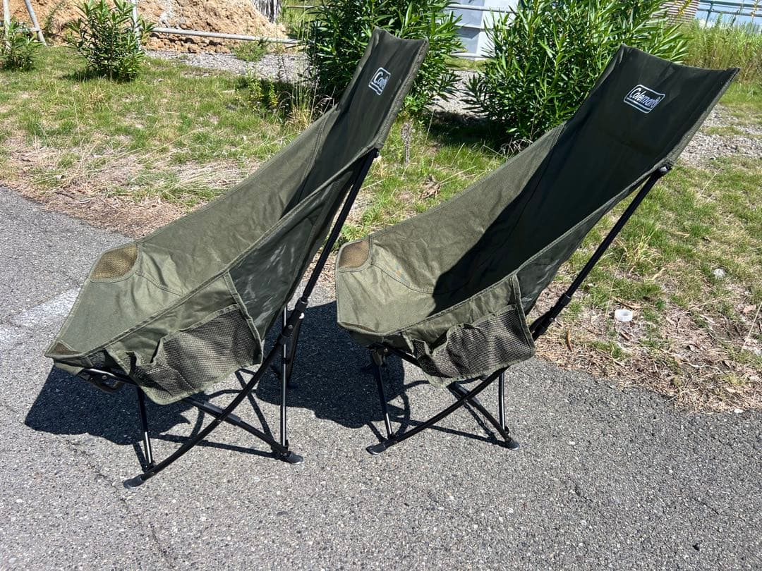 Coleman コールマン　ヒーリングチェアNX HB（オリーブ） 2脚セット