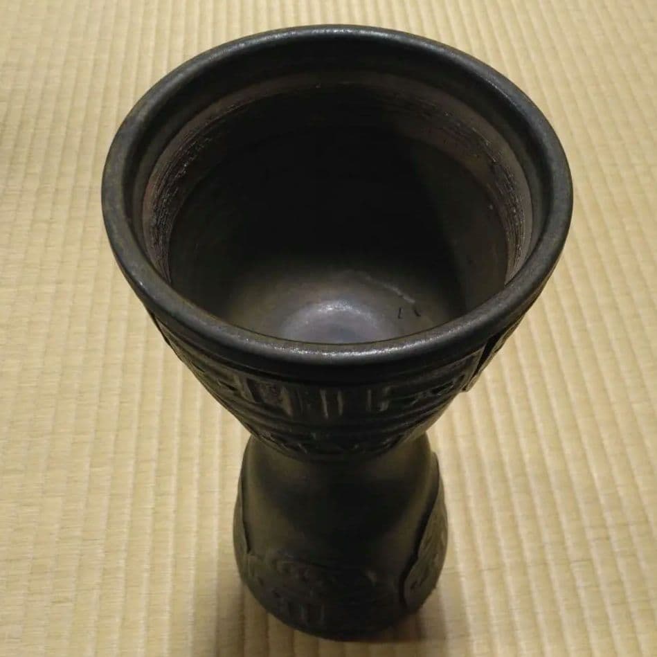 レトロ　インテリア　工芸　陶芸　みや古焼　みやこ焼　美術品　アート　オブジェ