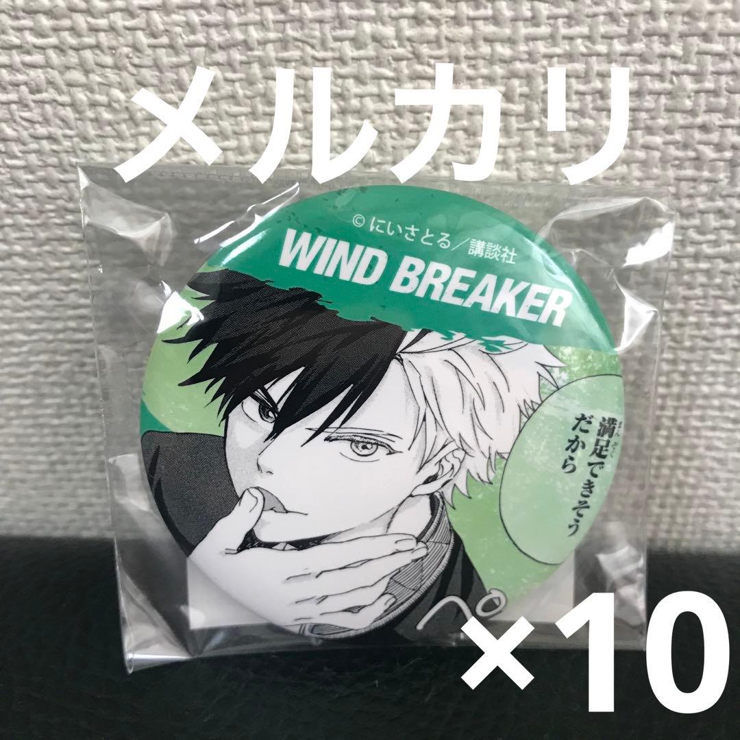 WIND BREAKER ウィンドブレイカー 桜遥 缶バッジ 10点