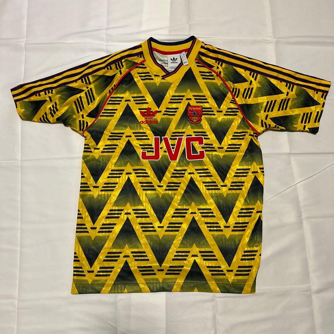 シウマイ様希少美品復刻アーセナル ９１〜９３シーズンアウェーサイズXL