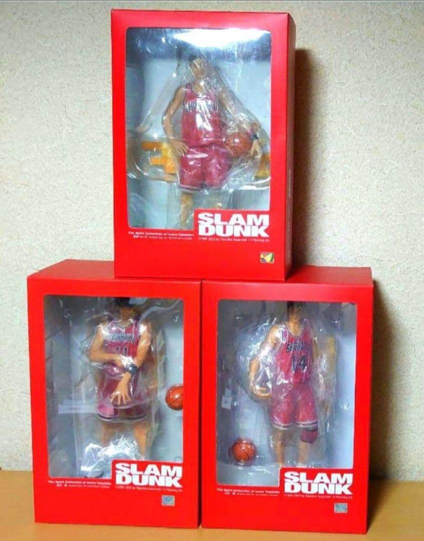 スラムダンク スピリットコレクション 宮城リョータ 三井寿 流川楓 フィギュア