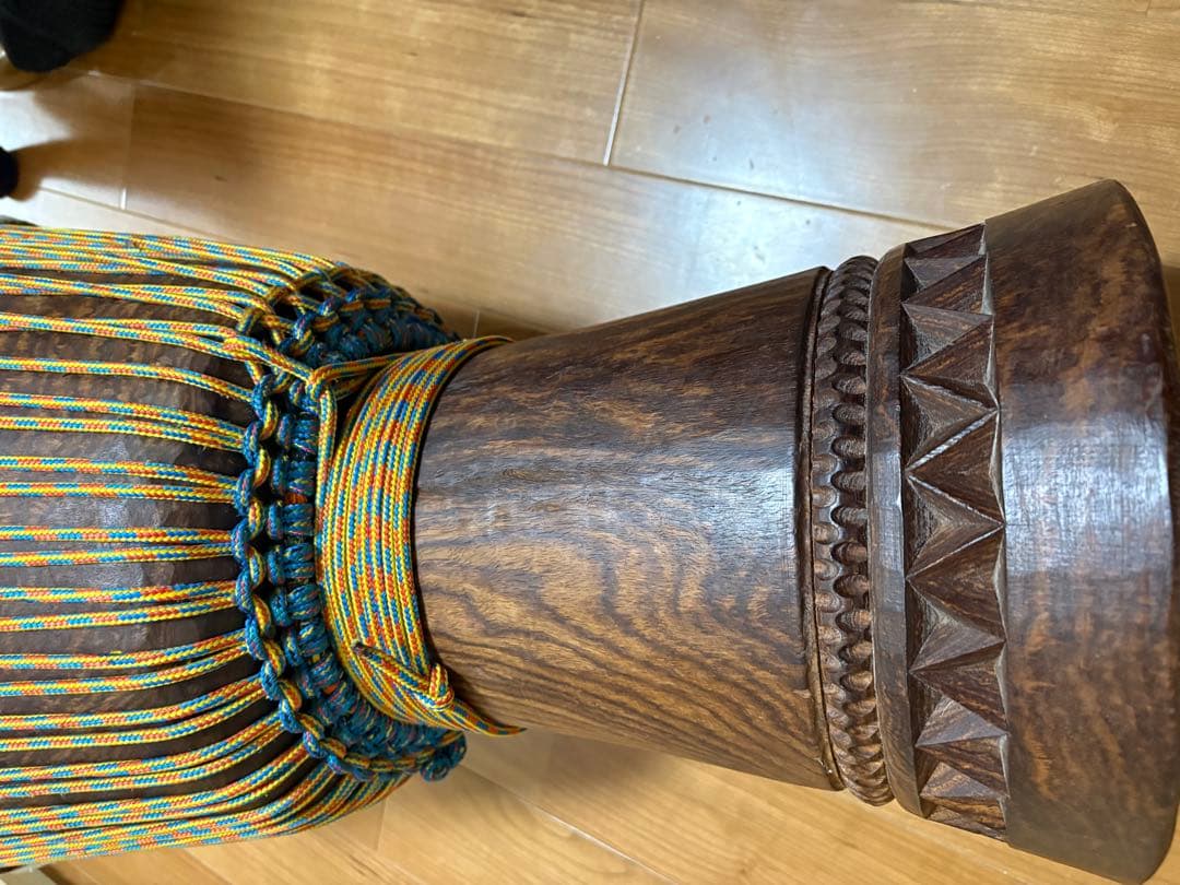 ギニア製ジャンベ、バック、セセ、ストラップ