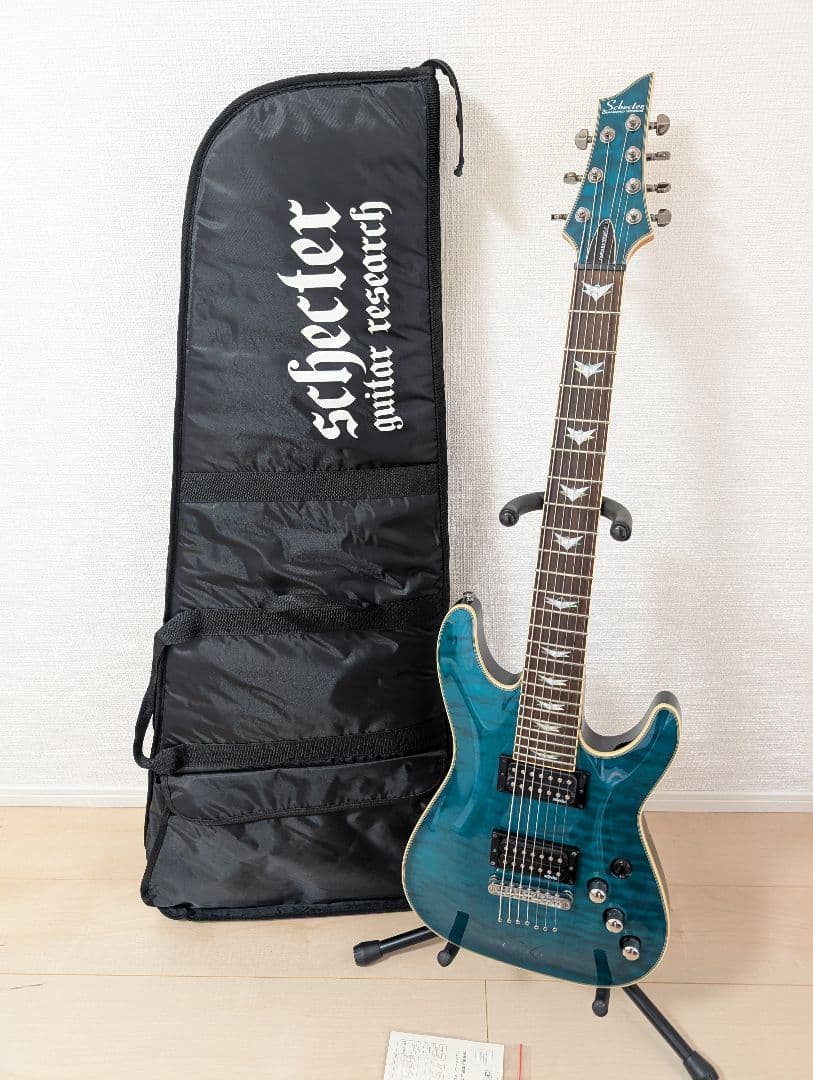 【美品・動作良好】 SCHECTER OMEN EXTREME-7 7弦 エレキ
