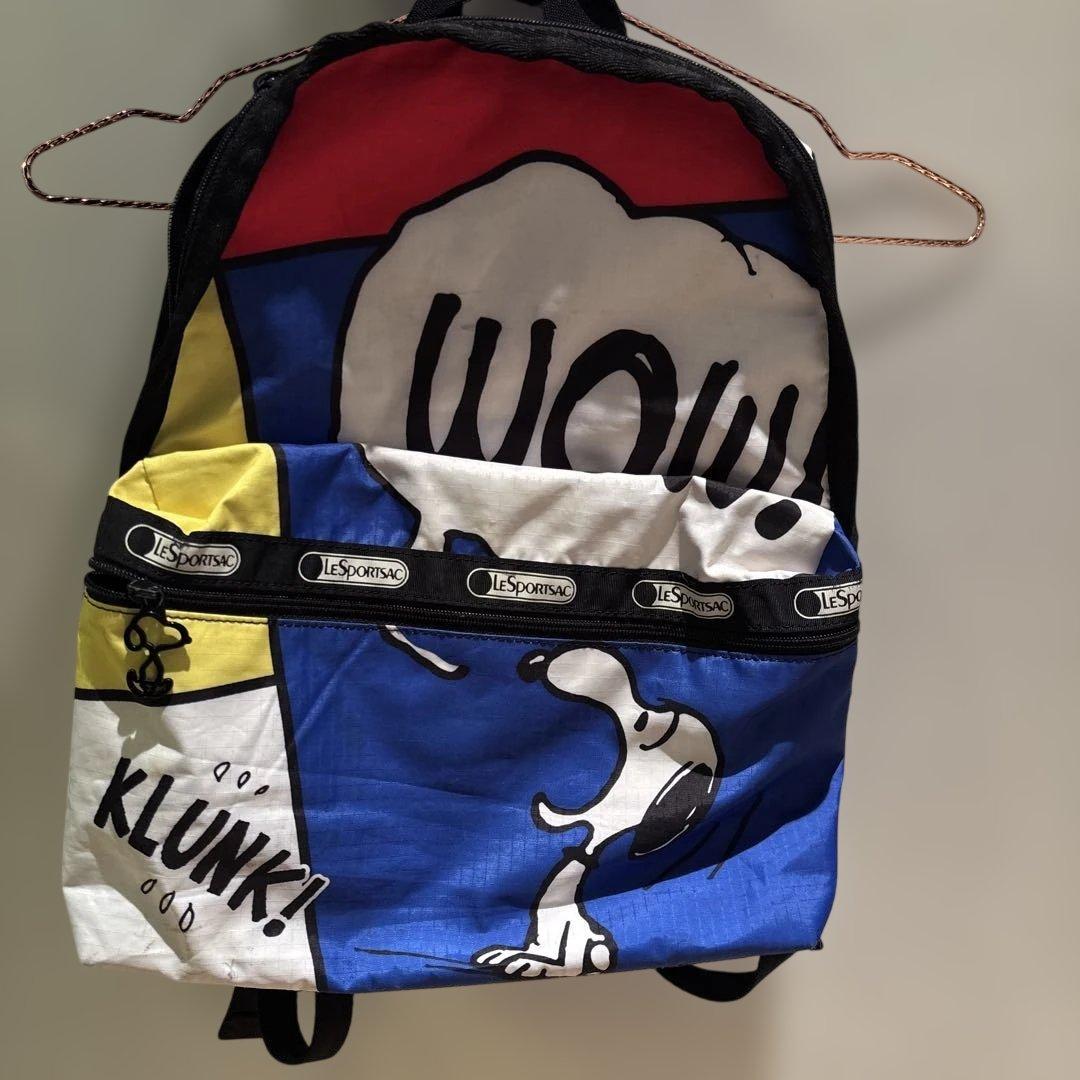 LeSportsac スヌーピー リュック 中型