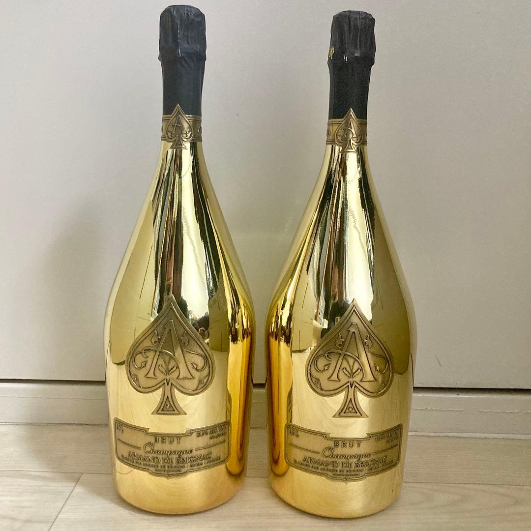 アルマンド ゴールド マグナム 1.5L ダミーボトル 2本