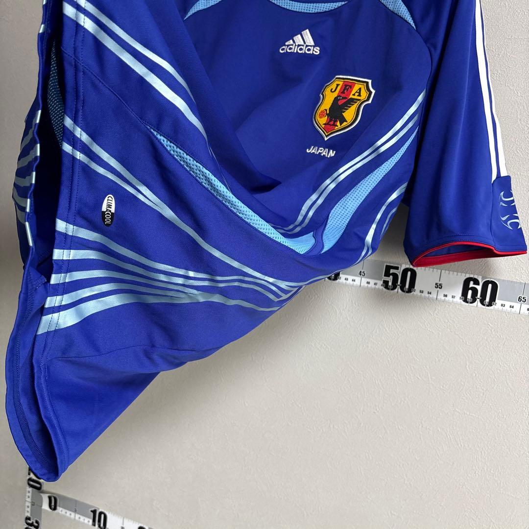日本代表 adidas アディダス ユニフォーム ゲームシャツ 2006 L 青