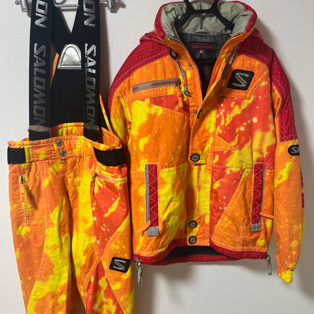 希少カラー　SALOMON 男女　ボードウェア　スキーウェア　サロモン