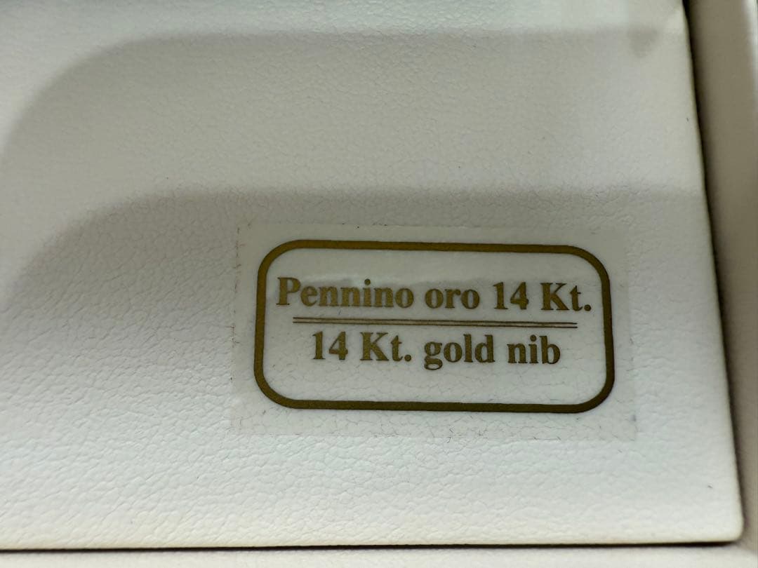 AURORA 万年筆 14Kゴールドペン先