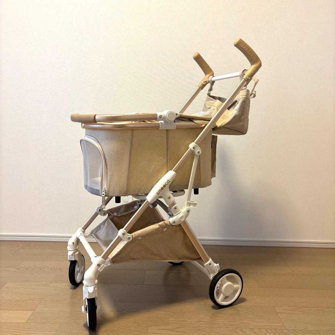 犬 バギー smooca mini ペットパラダイス ベージュ |スムーカミニ