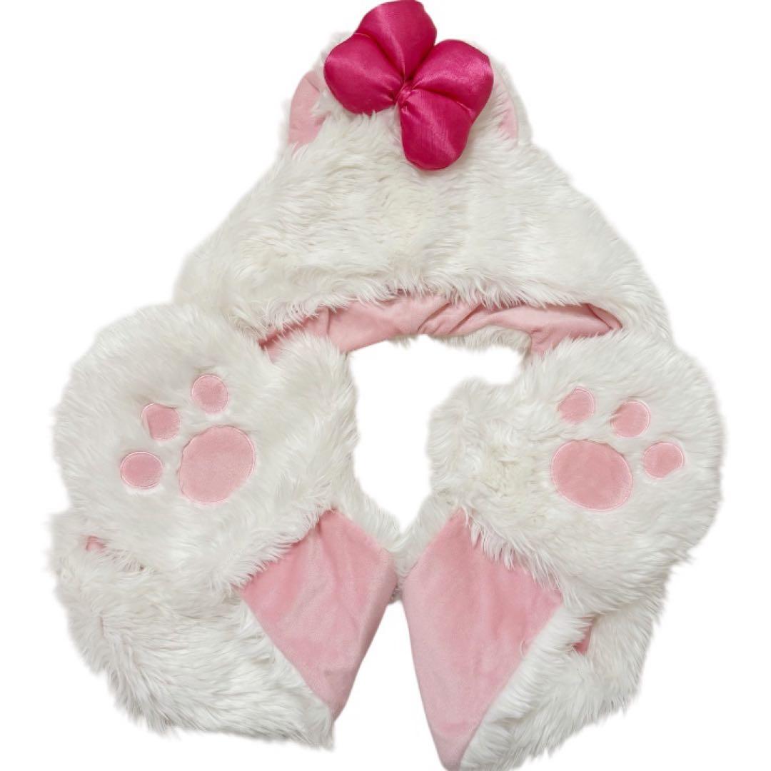 東京ディズニーリゾート おしゃれキャット マリーちゃん マフラーファンキャップ