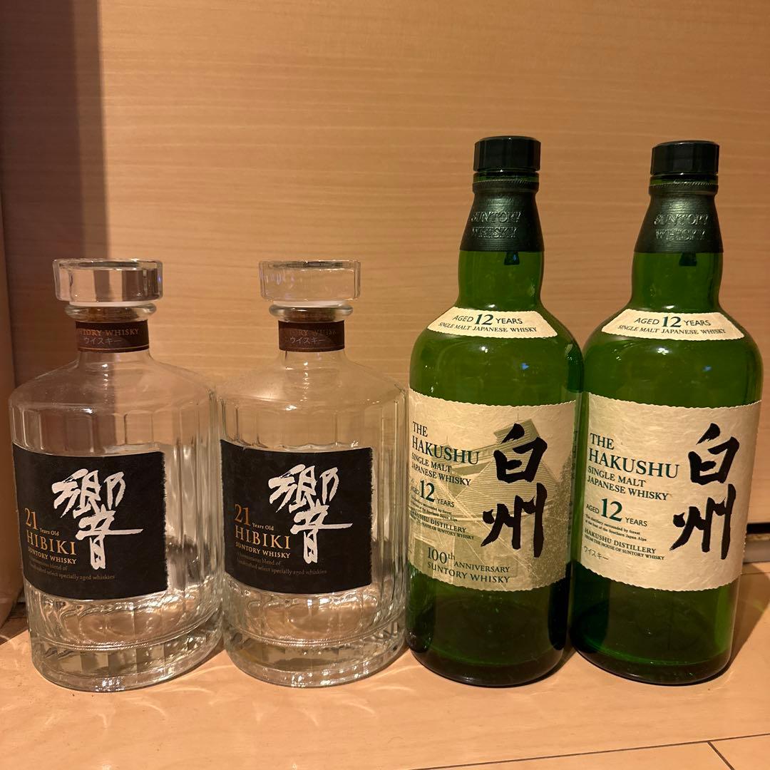 響　21年　白州　12年