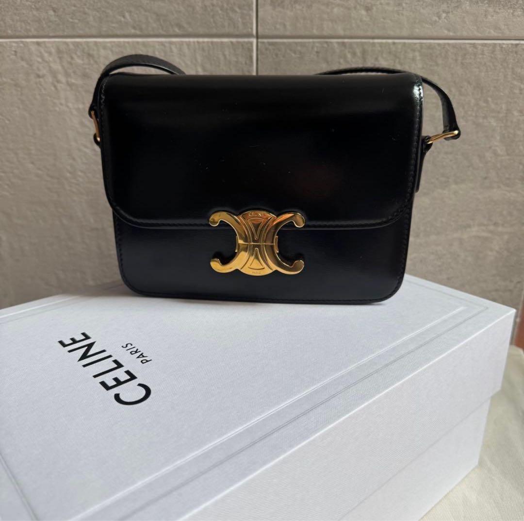 極美品✨️ブラックショルダーバッグ