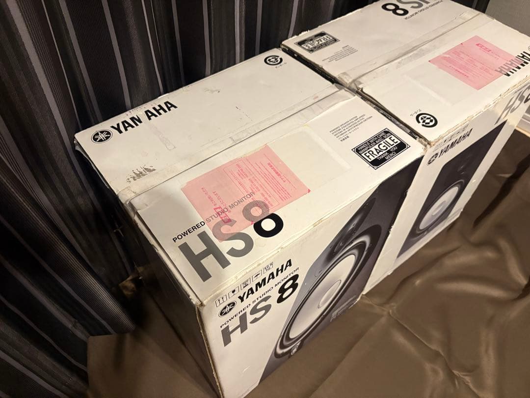 YAMAHA HS8 パワードスタジオモニター ペア　2台セット