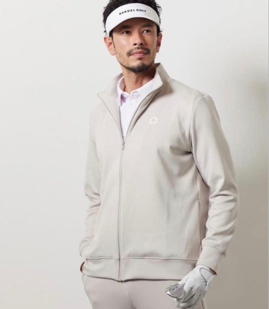 BANDEL バンデル　ベーシックフルジップブルゾン　5 ベージュ　XL 春秋用