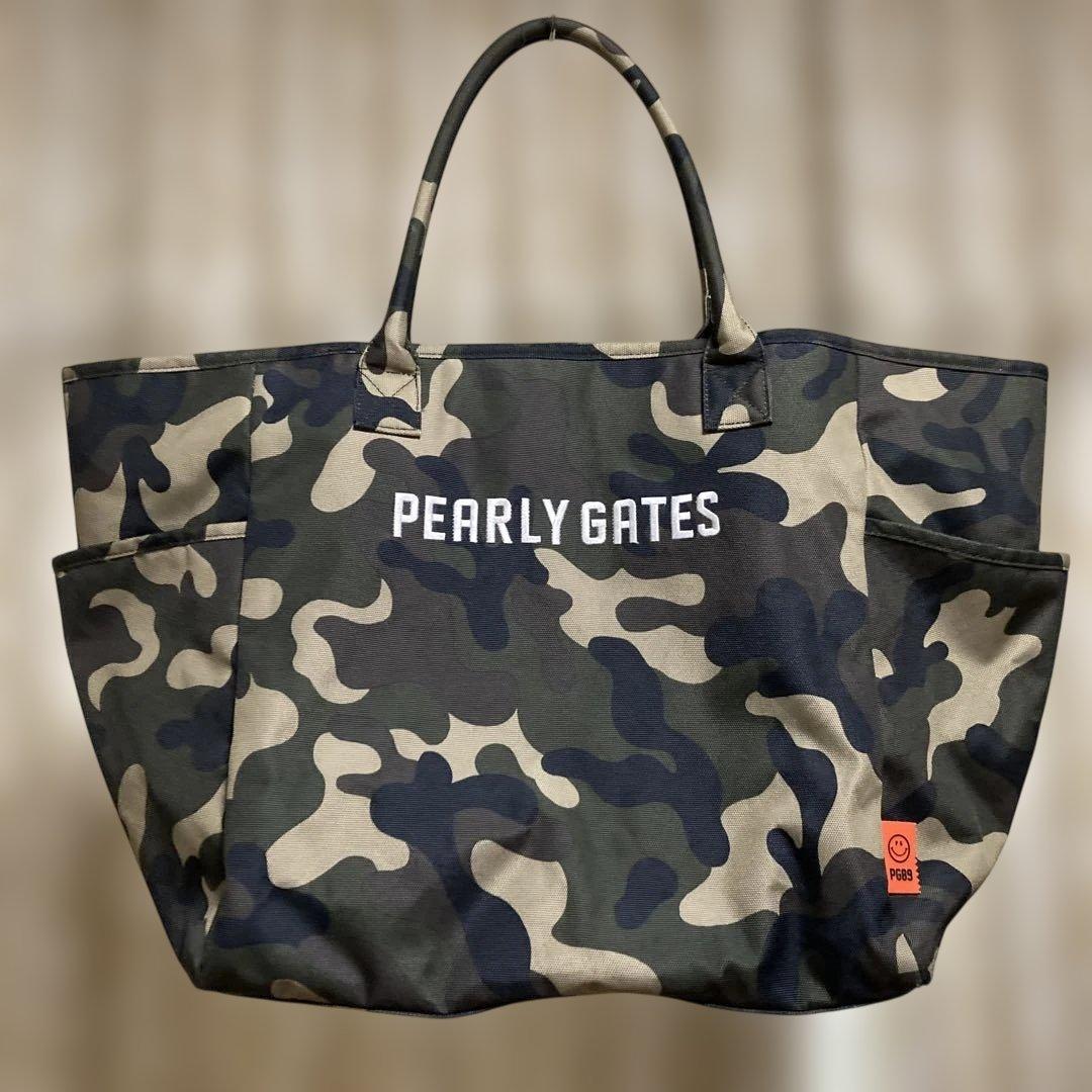 完全完売品　PEARLY GATES PG89 迷彩　カモフラ　ロッカーバッグ