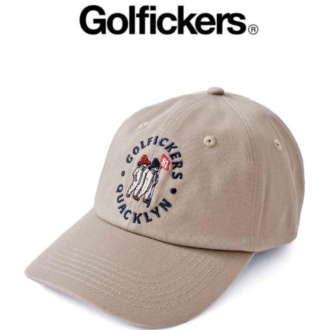 Golfickers ゴルフィッカーズ キャップ　サンドベージュ 新品　未使用