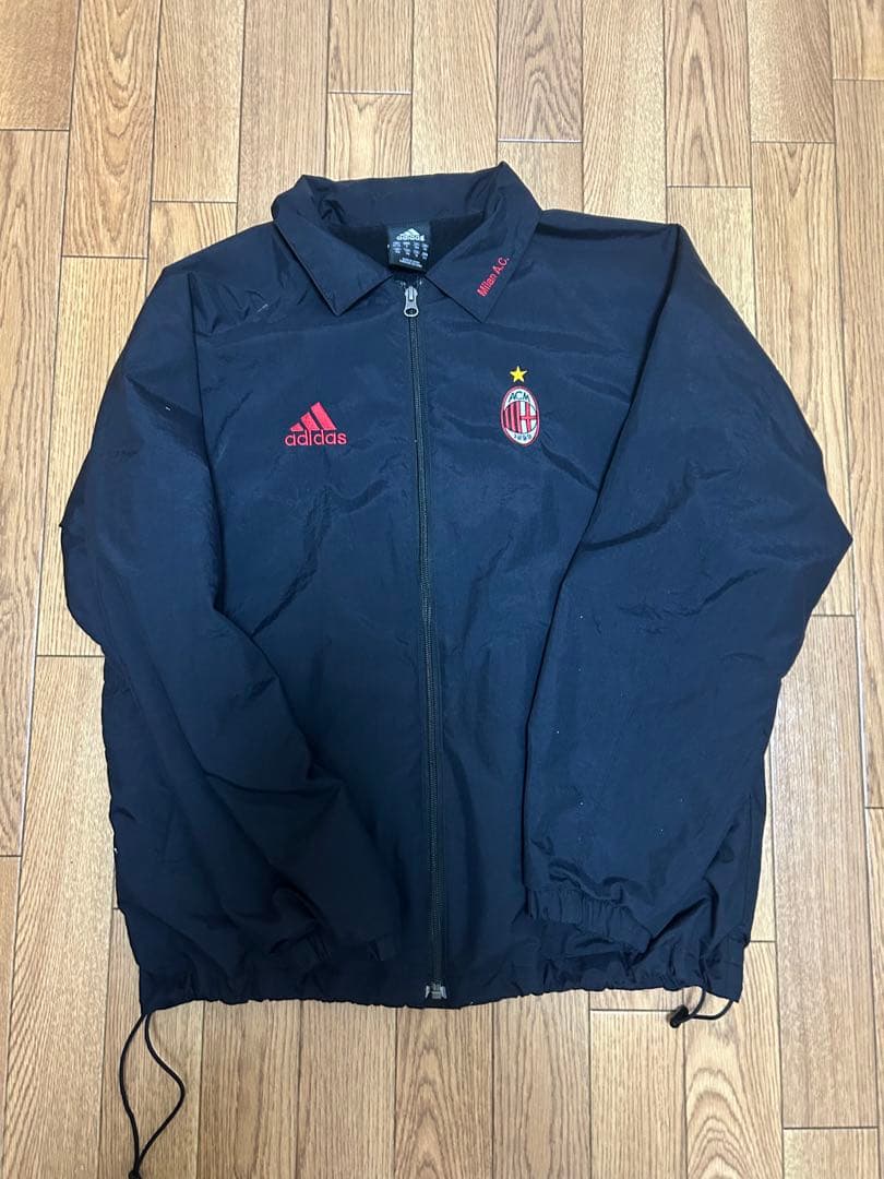adidas ACミラン ジャケット Mサイズ 黒