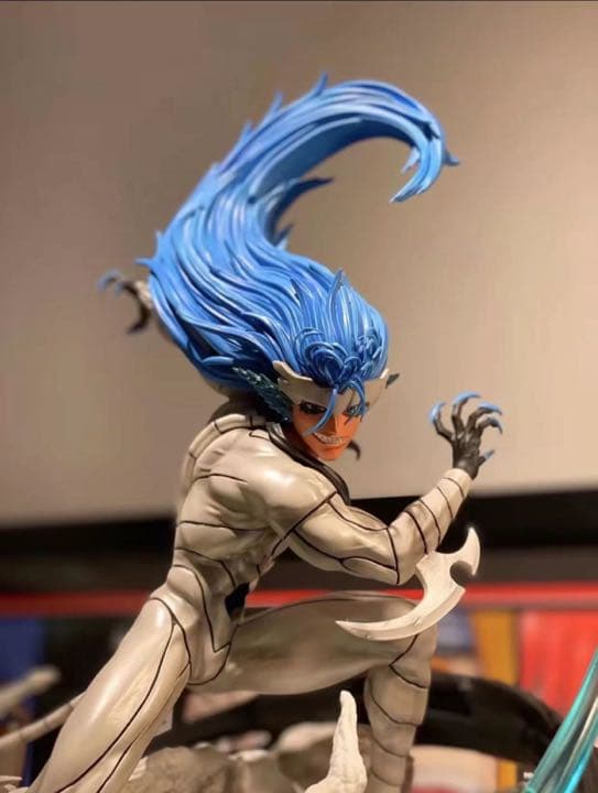 BLEACH 黒衣少年図 グリムジョー ガレージキット ガレキ スタチュー⑥