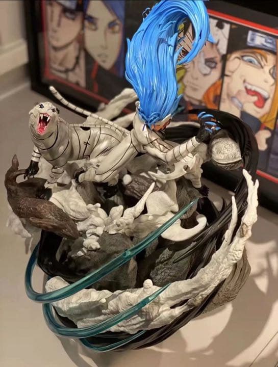 BLEACH 黒衣少年図 グリムジョー ガレージキット ガレキ スタチュー⑥